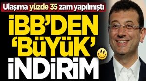 Ulaşım ücretlerine getirilen yüzde 35’lik zammın ardından büyük tepki çeken İBB, otogarda tuvalet ücretlerinde indirim yaptı.