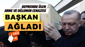 Erdoğan Elazığ’da cenaze namazında gözyaşlarını hakim olamadı