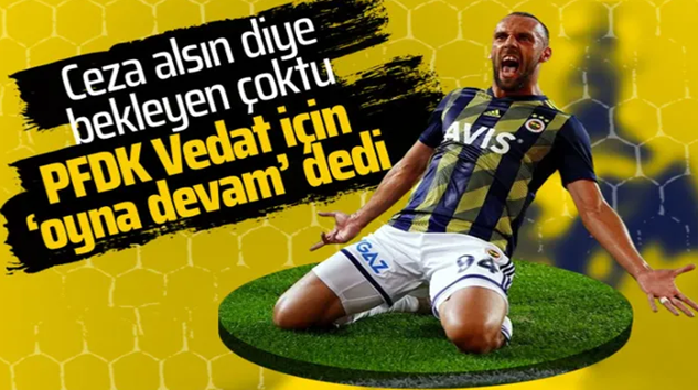 PFDK Fenerbahçe’li Vedat Muriqi kararını verdi