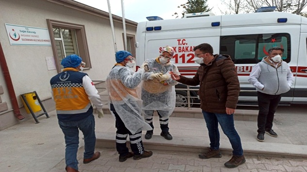  Aksaray’da koronavirüs paniği yaşanıyor 12 kişi hastaneye kaldırıldı