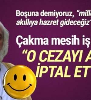 Dandik Mesih Hasan Mezarcı iş başında: ”O cezayı iptal ediyorum!