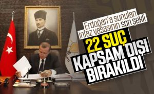 Cumhurbaşkanı Erdoğan’a sunulan İnfaz düzenlemesi şekillendi