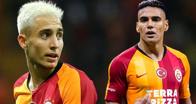  Galatasaray’da Falcao ve Emre Mor birbirine girdi