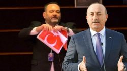 Mevlüt Çavuşoğlu’ndan ırkçı Yunan’a çok sert bayrak tepkisi!