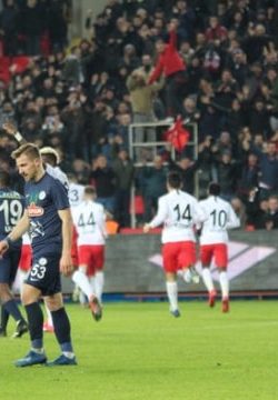 Gaziantep FK – Çaykur Rizespor: 2-0 maç sonucu