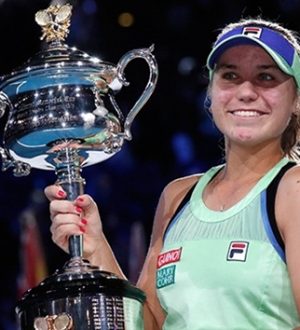 Sofia Kenin, Avustralya Açık’ta tenis turnuvasında kadınlarda şampiyon