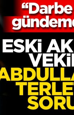 AK Partili eski vekilden Abdullah Gül’ü terletecek sorular!