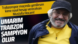 Ankaragücü Hocası Mustafa Reşit Akçay: Umarım Trabzonspor şampiyon olur