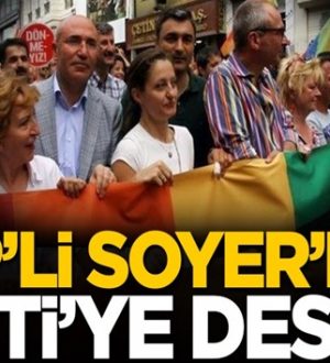 CHP’li İzmir büyükşehir belediye başkanı Tunç Soyer’den LGBTİ’ye destek
