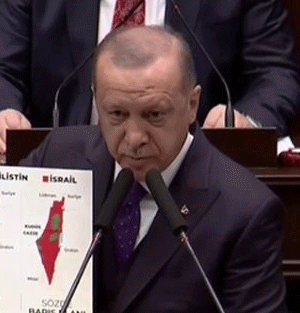 Cumhurbaşkanı Erdoğan AK Parti grubunda israil’e yüklendi