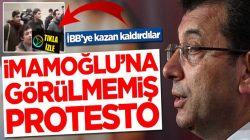 Ekrem İmamoğlu’na görülmemiş protesto! Kazan kaldırdılar