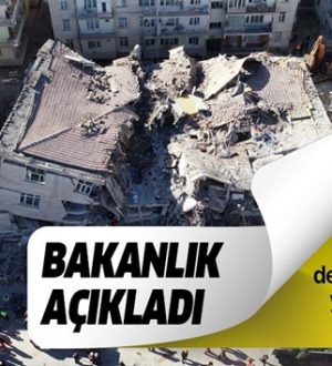 Elazığ deprem bölgesine ne kadar yardım yapıldı bakanlık açıkladı