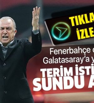 Fenerbahçe derbisi Galatasaray’a hiç yaramadı! Fatih Terim istifa bile etti