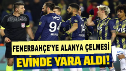 Fenerbahçe, Kadıköy’de Alanyaspor ile yenişemedi!