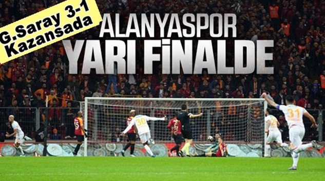  Galatasaray, Türkiye Kupası’nda Alanyaspor’a elendi