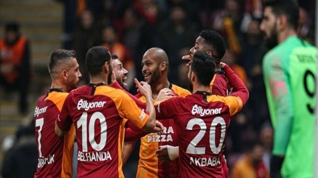  Galatasaray Süper lig’de Kayserispor’u 4 golle geçti