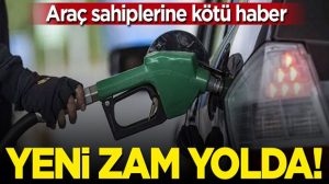 Haber Araç sahiplerine hemde kötü haber: Benzine yeni zam yolda
