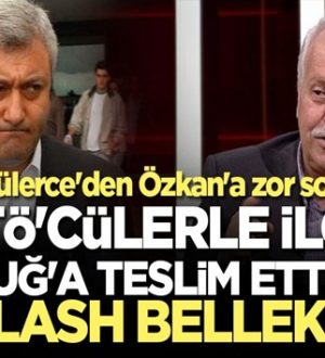 Gülerce’den, Tuncay Özkan’a FETÖ’cülerle ilgili flash bellek sorusu