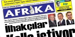 KKTC Gazetesinden Türkiye’ye skandal küfür!
