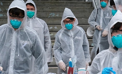  Koronavirüsüyle mücadelede maske takma anlamsız