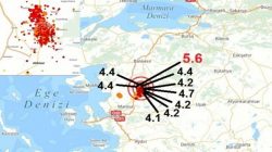 Manisa’nın Akhisar ilçesinde 4.2 büyüklüğünde bir deprem meydana geldi