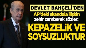 MHP lideri Devlet Bahçeli’den AP’ye zehir zemberek sözler