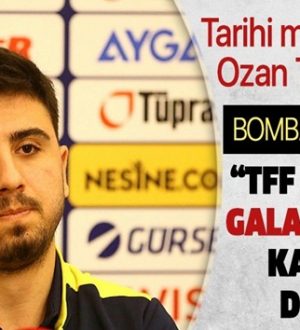 Ozan Tufan’dan bomba açıklama! TFF yetkilisi Galatasaray kazandı