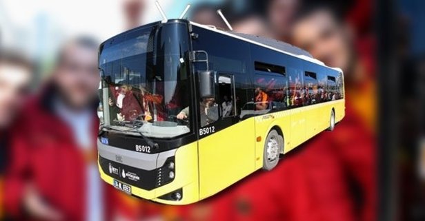  Son dakika, Galatasaray taraftarını taşıyan otobüs karakola götürüldü!