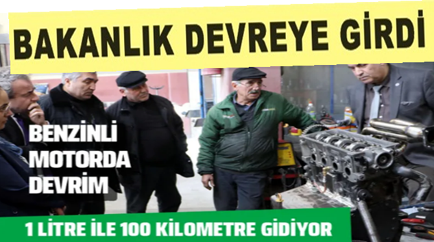  Tekirdağ’lı girişimci 1 litre benzin ile 100 kilometre yol giden motor tasarladı