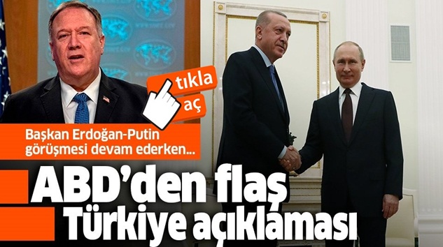  ABD,Türkiye açıklaması İdlib’de sınırlarını savunma hakkına sahip