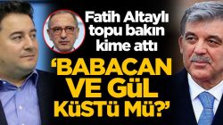 Ali Babacan ile Abdullah Gül Küsmü? Fatif Altaylı Yazdı!