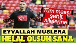 Galatasaray’lı Fernando Muslera,Tüm maaşı şehit ailelerine Bağışladı!