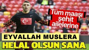 Galatasaray’lı Fernando Muslera,Tüm maaşı şehit ailelerine Bağışladı!