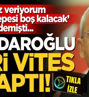 Kemal Kılıçdaroğlu: Şehitler tepesi boş değil ki dedi