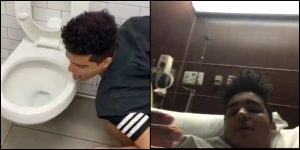 Koronavirüse klozetle meydan okumaya çalışan youtuber’in hazin sonu