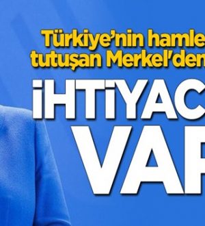 Angela Merkel’den flaş İdlib açıklaması: Ateşkese ihtiyacımız var