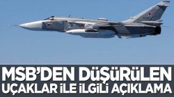 MSB, Esed Rejimine ait 2 SU-24 tipi uçak düşürülmüştür