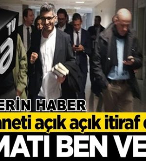 Oda TV  Yayın  Barış Pehlivan, haberin yayınlanması talimatını ben verdim