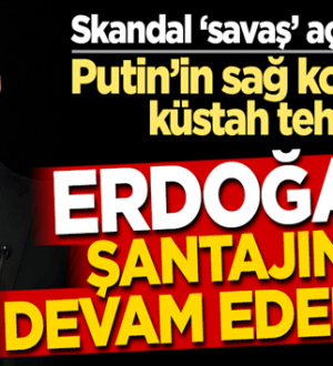 Putin’in adamlarından Aleksandr Dugin’den Türkiye’ye ŞOK Tehdit
