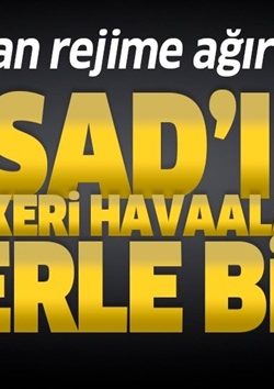 TSK,Halep’teki Neyrab askeri havaalanı yerle bir etti