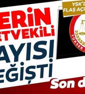 Yüksek Seçim Kurulu açıkladı illerin vekil sayıları değişti