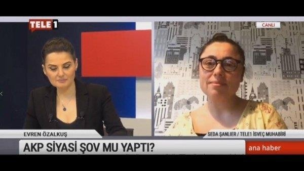  Tele-1 Televizyonu İsveç muhabiri Seda Şanlıer, THKP-C yöneticisi çıktı