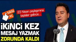 Ali Babacan’dan tepki çeken 23 nisan paylaşımı olay oldu !