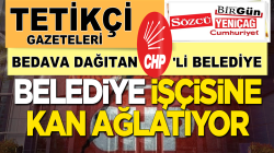 Atakum Belediyesi Yeniçağ,Sözcü ve Birgün gazetelerini dağıttı