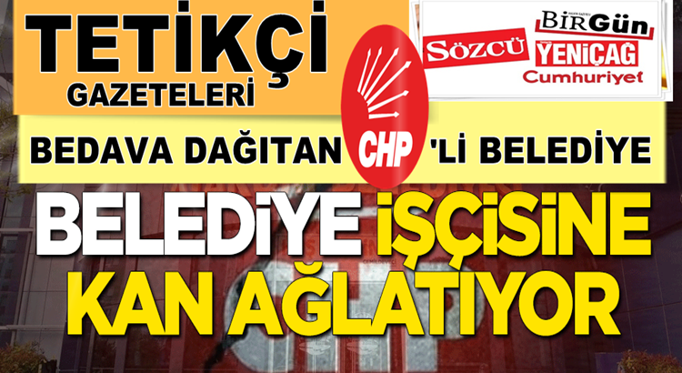  Atakum Belediyesi Yeniçağ,Sözcü ve Birgün gazetelerini dağıttı