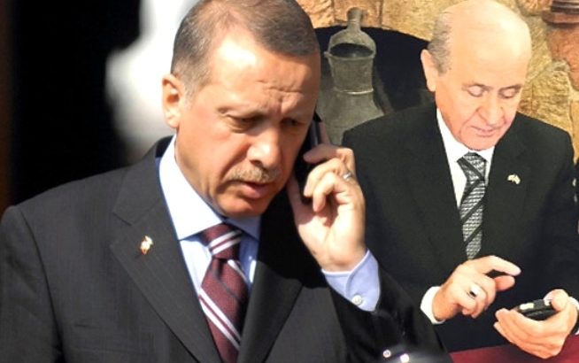  Erdoğan’dan Bahçeli ve Tuğrul Türkeş’e taziye telefonu
