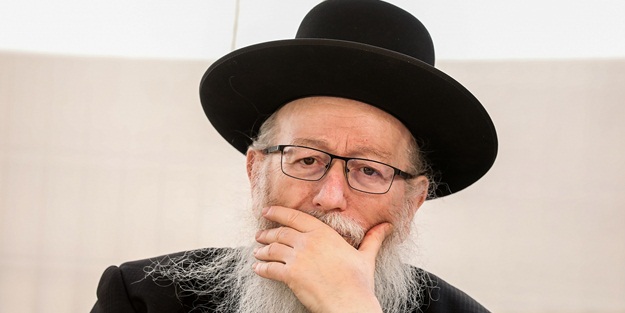  İsrail Sağlık Bakanı Yaakov Litzman tepkiler üzerine istifa etti