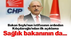 Kılıçdaroğlu, Soylu’nun istifası üzerinden Erdoğan’ı hedef aldı