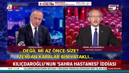  Kılıçdaroğlu’nun ‘Erdoğan bile yapamaz’ dediği CHP’nin sahra hastanesi