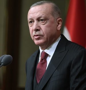 Recep Tayyip Erdoğan, koronavirüs tedbirleri ilgili açıklamalarda bulunuyor
